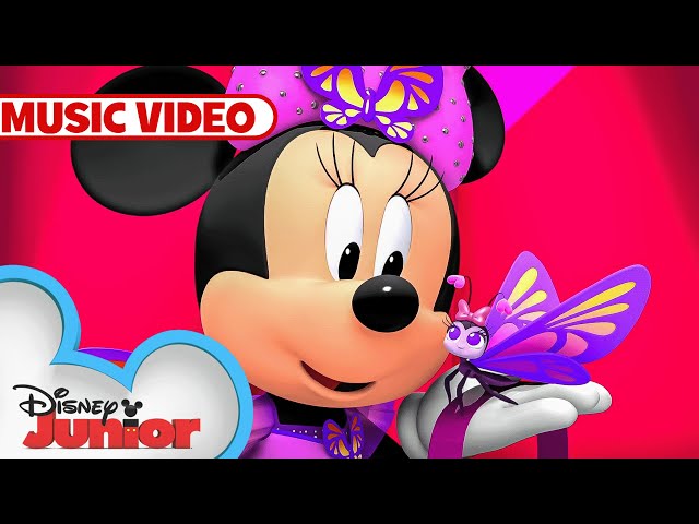 Just Like a Butterfly 🦋 | Music Video | Minnie's Bow-Toons: Camp Minnie 🏕🎀 | @disneyjunior​ class=