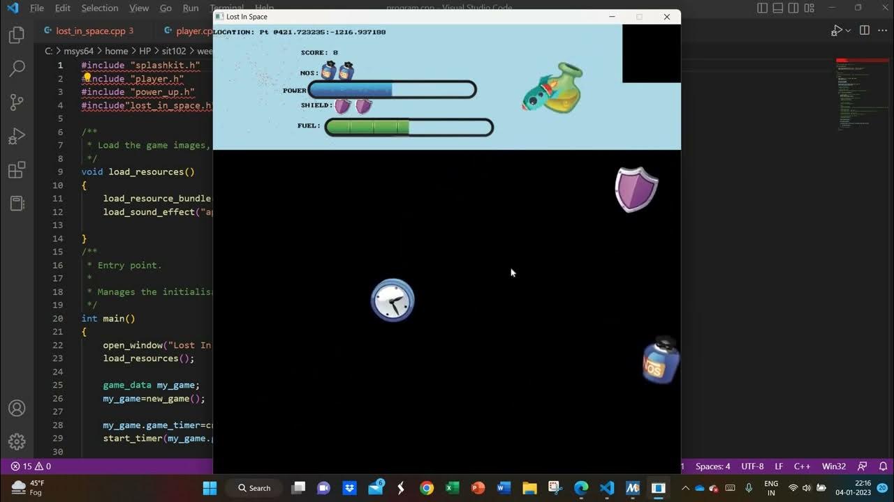 SIT102 Introduction to Programming TASK 7.2C-GAME PROJECT (PART 2 ...
