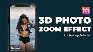 Photoshop: Finally Showing You 3d Zoom Trend (without capcut) Step by Step Beginner Tutorial