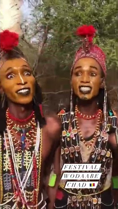 Beauitful wodaabe people in Chad 🇹🇩🇹🇩