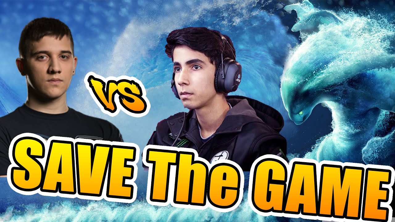Arteezy Dota 2 [Morphling] vs SumaiL [Tinker] - SAVE The GAME