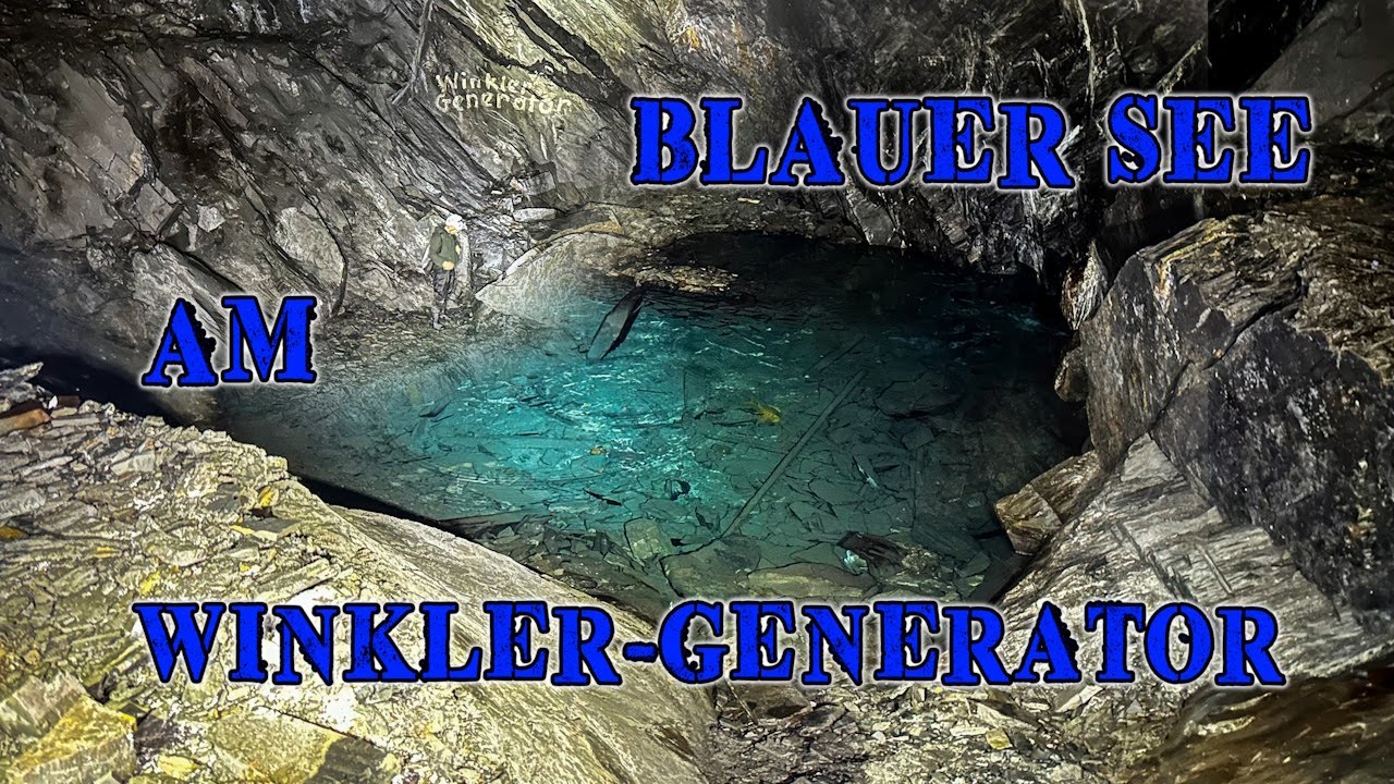 Blauer See am ''Winkler-Generator'' - UV ''Molchfisch'' / ''Schwalbe2''- Lost Place Urbex Flocki4u