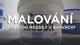 Malování - jaké jsou rozdíly v barvách?