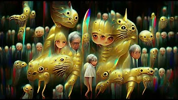 Artificial Nightmares : Godric The Golden || Pytti VQGAN AI Art Video [4K 60 FPS]