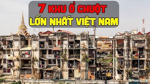 7 Khu Ổ Chuột LỚN NHẤT Việt Nam, Những Bí Mật Kinh Hoàng Chưa Từng Được Tiết Lộ