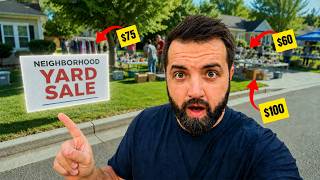 Yard Sale Season Is BACK… and the Deals Were INSANE