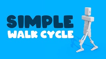 Maya 2020 | Simple Walk Cycle | Free Character