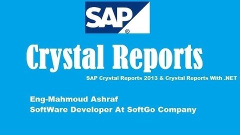 9-Unit3- Summarizing - Crystal Reportsكورس