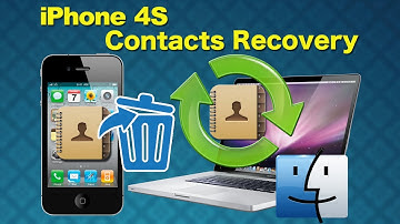 Recover iPhone 4S Contacts: Recover Contacts from iPhone 4S directly without iTunes Backup on Mac