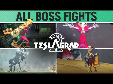 Teslagrad 2 – All 6 Boss Fights 🏆