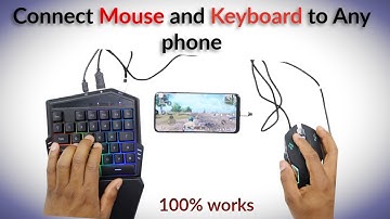 How To Play Games With Keyboard And Mouse 100% Working /Pubg, free fire, Fortnite