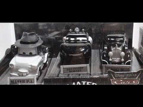 Disney Pixar Cars Toon - Mater Private Eye Die Cast Set from the