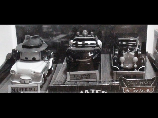 Disney Pixar Cars Toon - Mater Private Eye Die Cast Set from the
