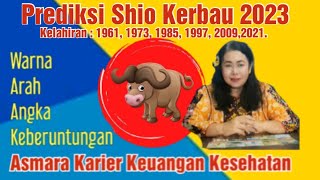 Prediksi Shio Kerbau 2023, apa sajakah yg perlu diwaspadai.