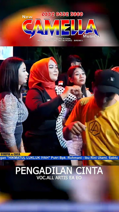 PENGADILAN CINTA - HOA HOE NEW CAMELLA MUSIK #orkesdangdutjalanan #dangdut #shorts