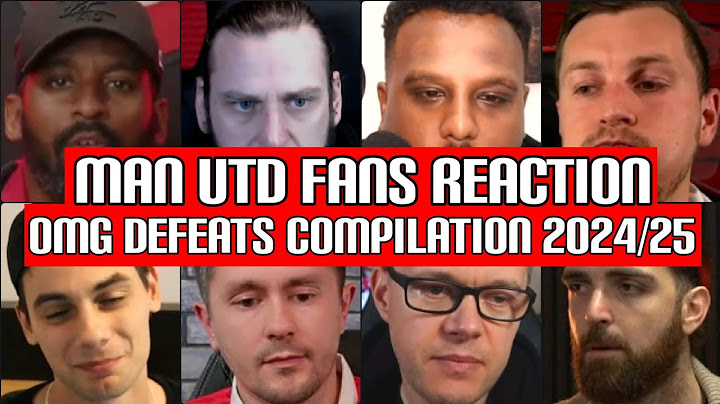 MAN UTD FANS REACTION TO UNITEDS OMG DEFEATS COMPILATION 2024/25