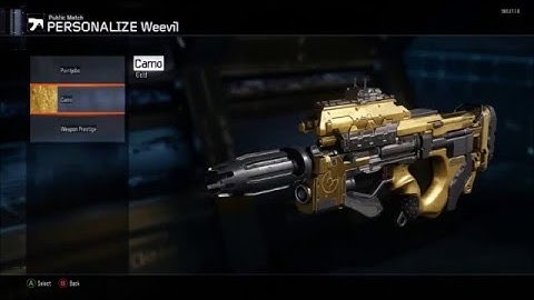 BO3 how to get Gold on the weevil!!!