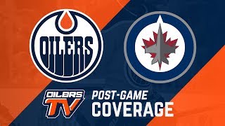 ARCHIVE | Oilers Post-Game Interviews vs. Jets