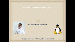 Cut and Paste command in Linux