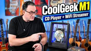 The CoolGeek M1 CD player makes CD's cool again!