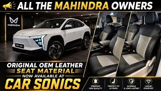 HOW TO PROTECT YOUR XEV 9E, XEV 9S &amp; XUV 7XO LIGHT INTERIORS | BEST OEM SEAT COVER SOLUTION