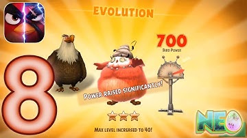 Angry Birds Evolution: Gameplay Walkthrough Part 8 - Birds Level Up (iOS, Android)
