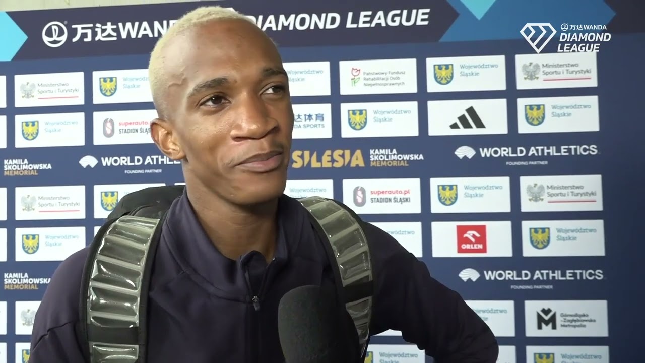 Collen Kebinatshipi After Running 43.59 In Silesia Diamond League 400m, Beats Rai Benjamin