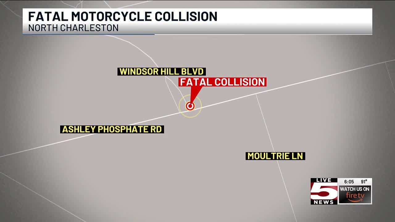 VIDEO: N. Charleston Police respond to fatal crash between motorcycle ...