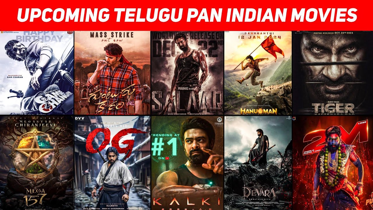 Top 10 Upcoming Telugu Pan Indian Movies || Upcoming 2024 Biggest ...