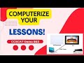 Computer Assisted Instructions for Teachers and Lecturers Using CCSCAT