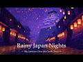 Osaka Castle | 3-Hour Japanese Lo-Fi Jazz for Study &amp; Relaxing | Rainy Japan Nights