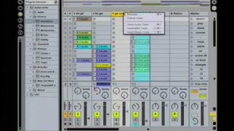 Ableton Live Clip Freeze