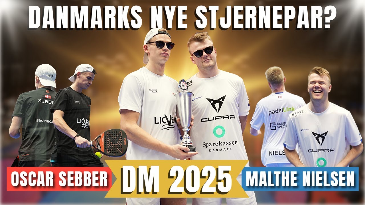 🇩🇰 THE MALTHE & OSCAR SHOW - En ny epoke i dansk padel 🚀