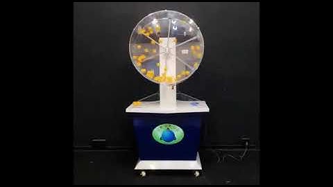 Automatic lottery machine, lucky draw online competition.500-3000 balls capacity8.VX:13560355195