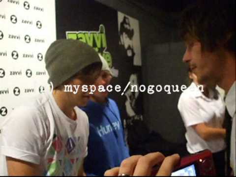 Danny Hall at McFly signing Manchester 2008