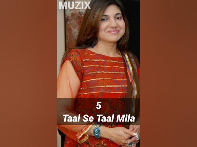 Top 10 Iconic Songs Of Alka Yagnik || MUZIX