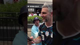 (Part-5) Argentina fans mocks group of England fans on the street after their victory