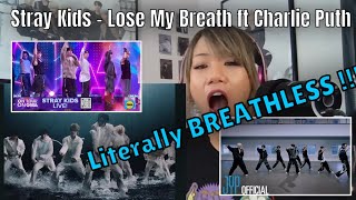 Stray Kids 'Lose My Breath Ft. Charlie Puth' MV Reaction, Dance Practice Reaction, Live Performance