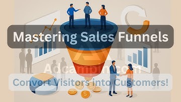 Mastering Sales Funnels Convert Visitors to Customers! | #salesfunnel  #digitalmarketing