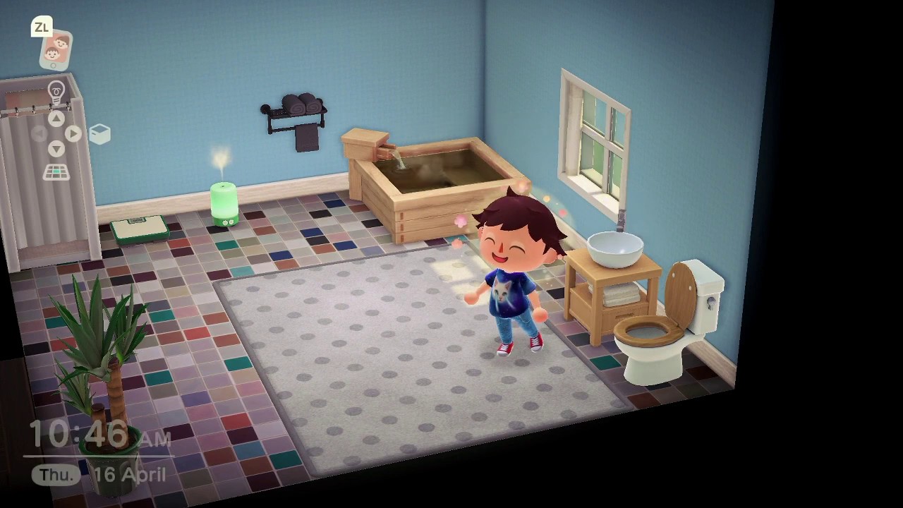 Animal Crossing New Horizons Bathroom Easter Egg YouTube