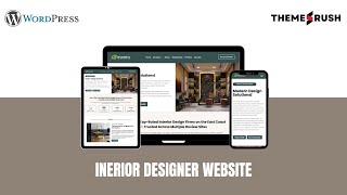 Famous Interior Design Website Template – Decora Professional WordPress Template by ThemesRush Wealth