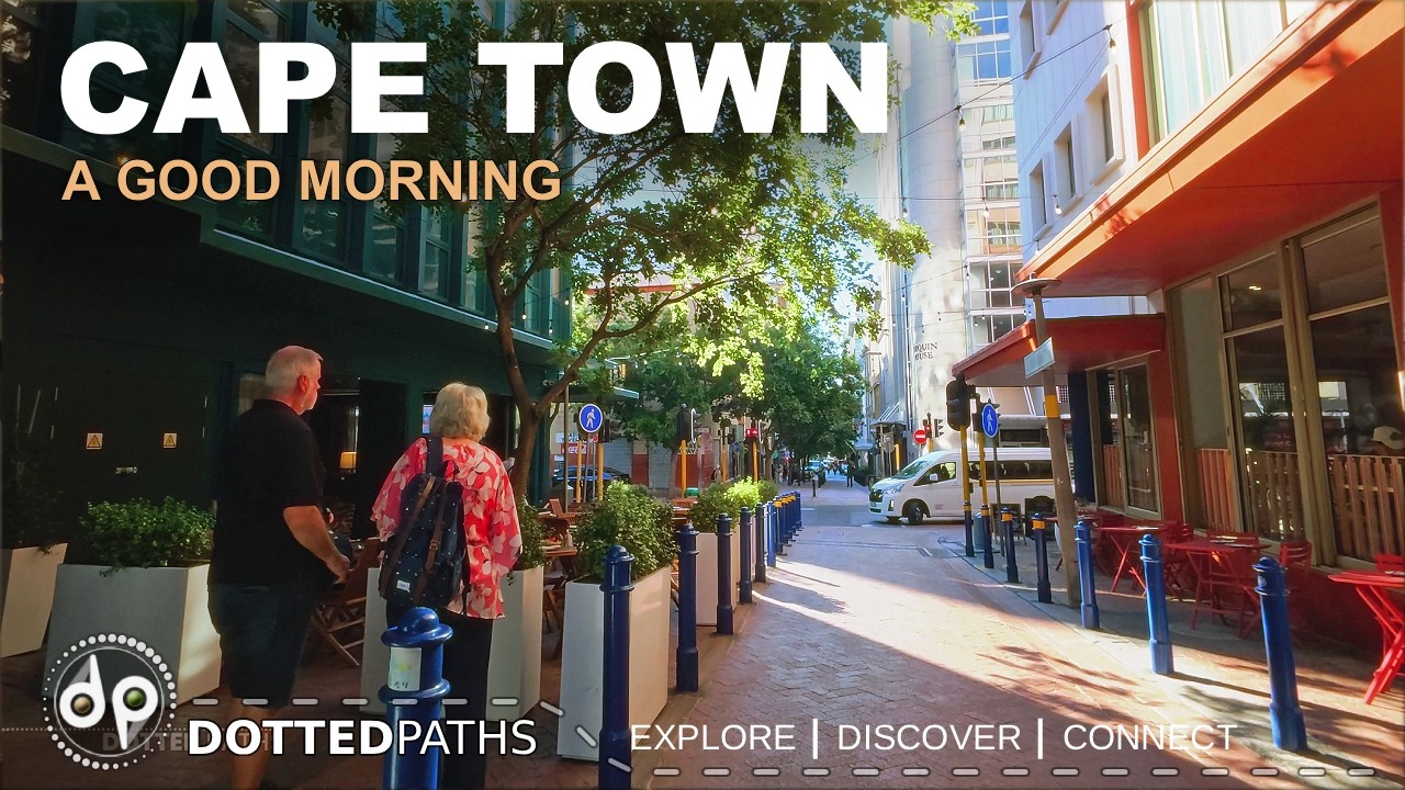 The Best Time to Get to Know Cape Town | A Quiet Morning Walk Through the City | 4K Binaural