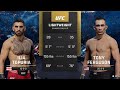 EA Sports UFC 6 Gameplay Ilia Topuria vs Tony Ferguson