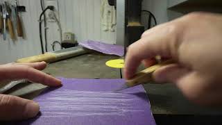 Fixing a Snapped Wood Carving Knife Blade Tip