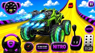New Monster Truck Mega Ramp Extreme Racing Mega Ramp Extreme Stunts 🚨 Android Games part 06 screenshot 4