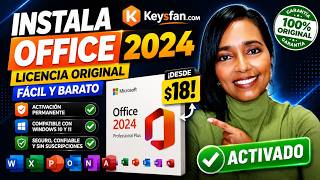 Cómo Descargar e Instalar Office 2024 Pro Plus Fácil ✅ Licencia Original (Sin Suscripción).