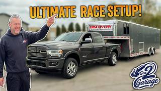 Jeff's New Racecar Trailer Setup! + Falcon Maintenance