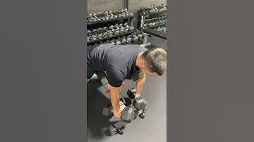 Chest Supported Alternating Dumbbell Row