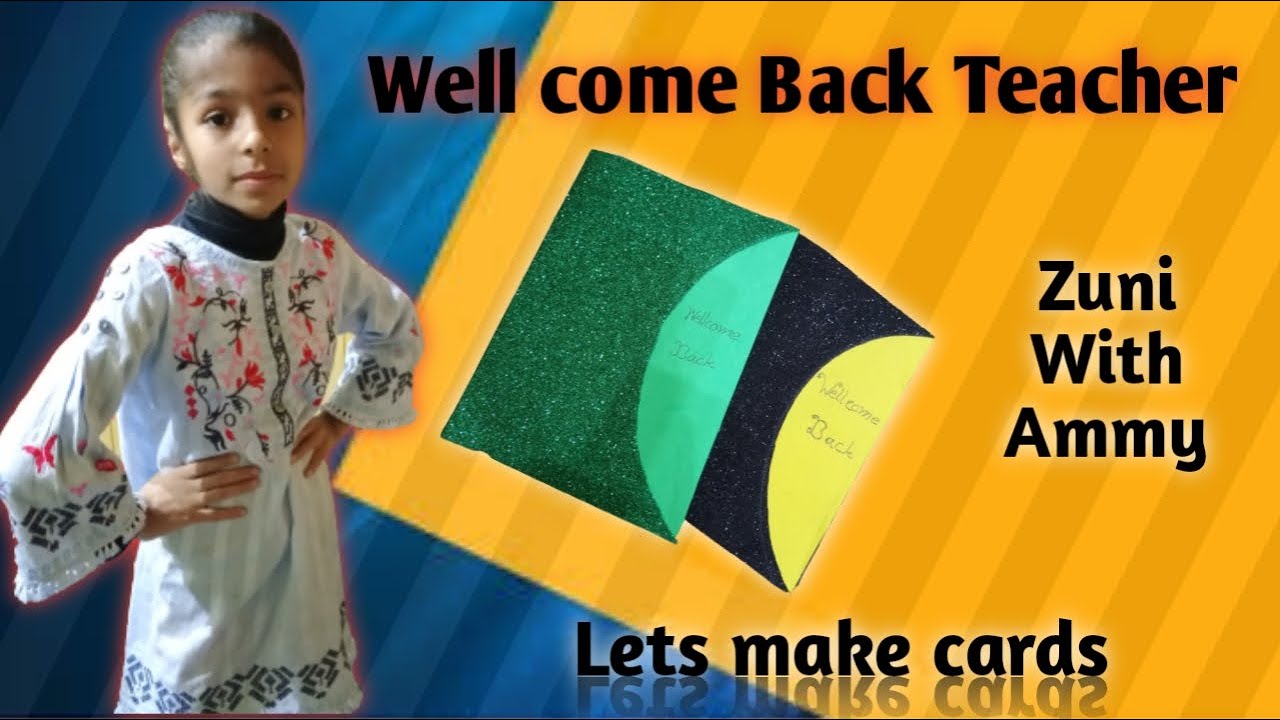 Skill Making Card for Best Teacher with Zuni