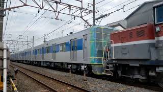 都営6500形 6513Fの甲種輸送